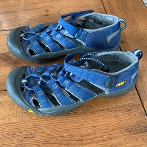 Keen Blue/Grey Newport H2 Sandals Women’s Washable Closed Toe Hiking Shoes 6